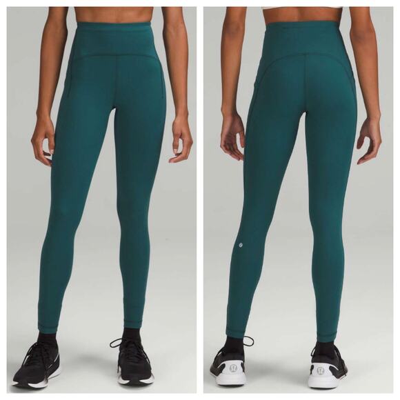 Lululemon Swift Speed High-Rise Tight 28” in Green Jasper Size 0 - Picture 1 of 16